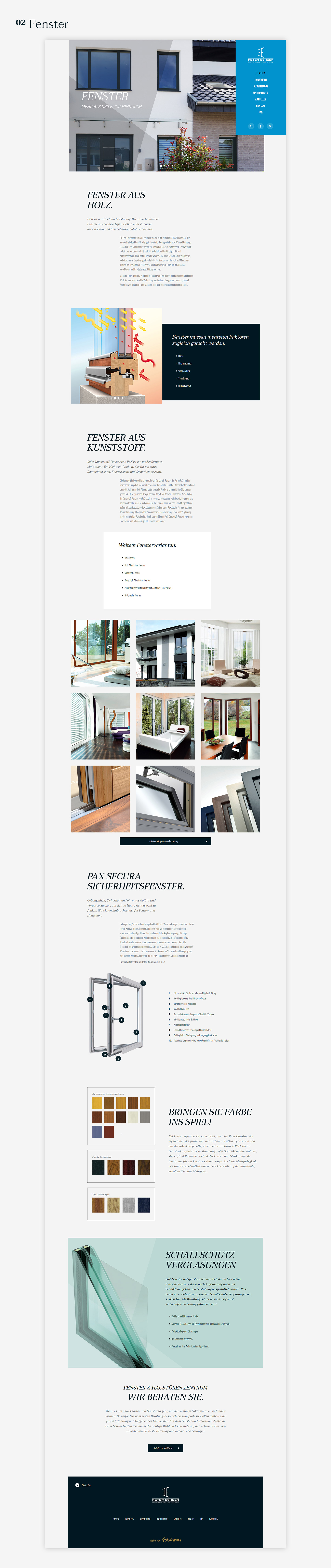 Fenster und Haustürenzentrum Website