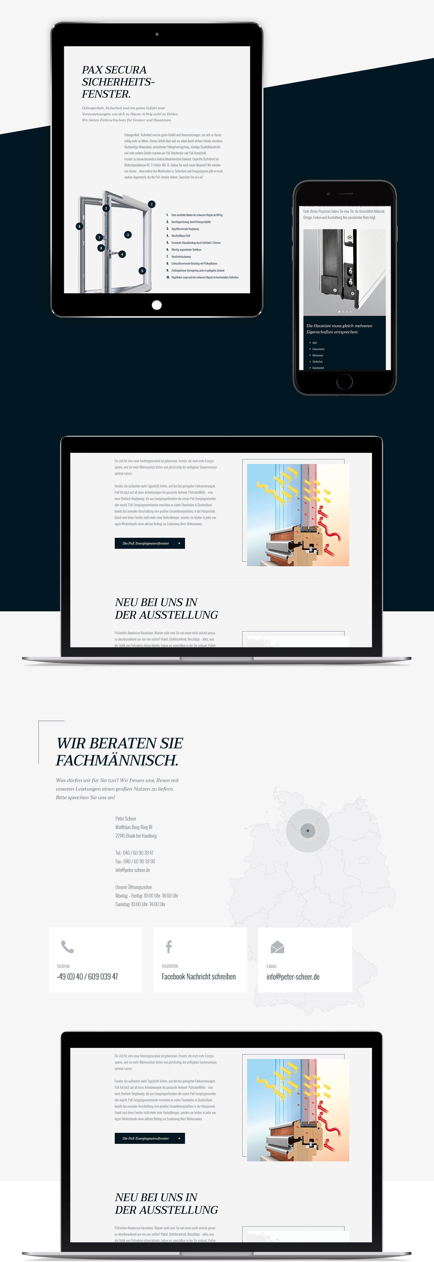 Fenster und Haustürenzentrum Website