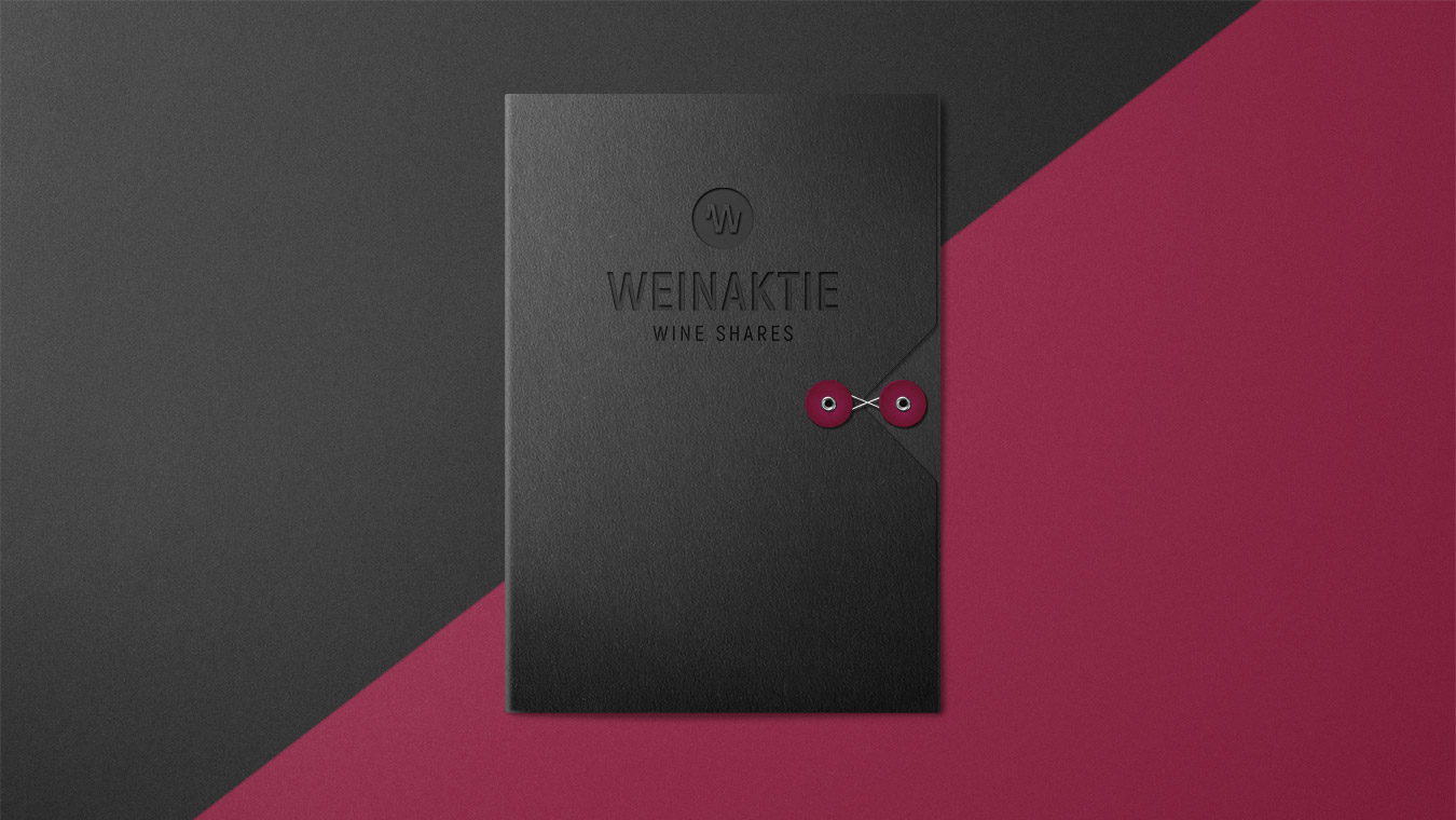 Weinaktie Branding